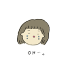 女スタンプ（個別スタンプ：22）