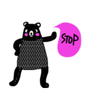 iblack Bear（個別スタンプ：4）