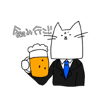 会社員の猫澤さん（個別スタンプ：19）