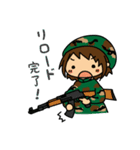 うにゅう軍曹とドラのサバゲースタンプ（個別スタンプ：29）