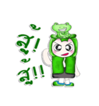 Mr. Miki. I love Frog.^__^（個別スタンプ：19）