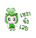 Mr. Miki. I love Frog.^__^（個別スタンプ：25）