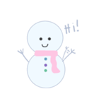 Snowman (Daily ＆ Christmas)（個別スタンプ：1）