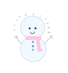 Snowman (Daily ＆ Christmas)（個別スタンプ：3）