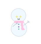 Snowman (Daily ＆ Christmas)（個別スタンプ：4）