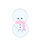 Snowman (Daily ＆ Christmas)（個別スタンプ：9）