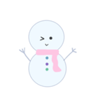 Snowman (Daily ＆ Christmas)（個別スタンプ：16）