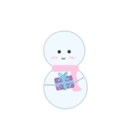 Snowman (Daily ＆ Christmas)（個別スタンプ：17）