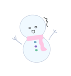 Snowman (Daily ＆ Christmas)（個別スタンプ：20）