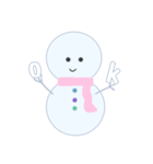 Snowman (Daily ＆ Christmas)（個別スタンプ：21）