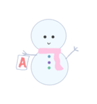 Snowman (Daily ＆ Christmas)（個別スタンプ：26）