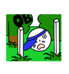Let's go to the golf（個別スタンプ：4）