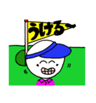 Let's go to the golf（個別スタンプ：8）