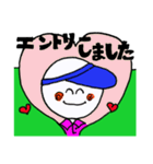 Let's go to the golf（個別スタンプ：11）