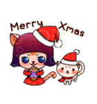 Everyone to celebrate Xmas and New Year~（個別スタンプ：1）