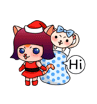 Everyone to celebrate Xmas and New Year~（個別スタンプ：4）