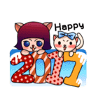 Everyone to celebrate Xmas and New Year~（個別スタンプ：6）