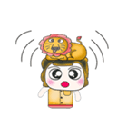 Mr. Masaki. Love lion >_<！（個別スタンプ：21）