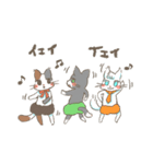 短パンをはいたねこ（個別スタンプ：9）