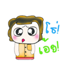 My name is Masaki. Hello！ ^_^（個別スタンプ：7）