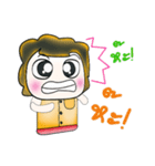 My name is Masaki. Hello！ ^_^（個別スタンプ：8）