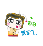 My name is Masaki. Hello！ ^_^（個別スタンプ：9）