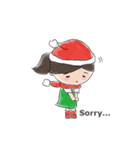 Mooca loves christmas（個別スタンプ：7）