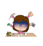 Office Lady go go go（個別スタンプ：18）