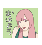 WE'RE COLORFUL GIRLS（個別スタンプ：1）