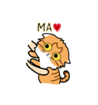 Catty meow - Leo and babe（個別スタンプ：3）