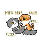 Catty meow - Leo and babe（個別スタンプ：11）