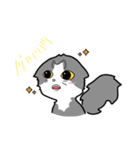 Catty meow - Leo and babe（個別スタンプ：32）