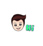 the boy is fun（個別スタンプ：6）