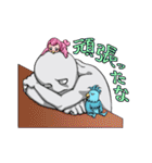 トリ扱い注意！トリオとトリコの鳥スタンプ（個別スタンプ：33）