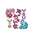 トリ扱い注意！トリオとトリコの鳥スタンプ（個別スタンプ：35）