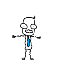 A Man in a Blue Tie（個別スタンプ：9）