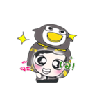 My name is Kaka and Penguin.（個別スタンプ：19）