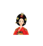 Queen of Joseon duk dik（個別スタンプ：14）