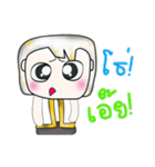 Hi my name is Yamada. ^__^（個別スタンプ：7）