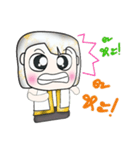 Hi my name is Yamada. ^__^（個別スタンプ：8）