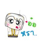 Hi my name is Yamada. ^__^（個別スタンプ：9）