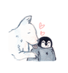 Penguin and His Fox（個別スタンプ：11）