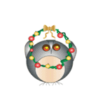 Owl Pipito at Christmas（個別スタンプ：3）