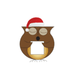 Owl Pipito at Christmas（個別スタンプ：5）