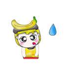 Mr. Mamoru. Banana Banana.^__^（個別スタンプ：4）