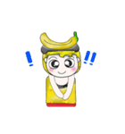 Mr. Mamoru. Banana Banana.^__^（個別スタンプ：11）