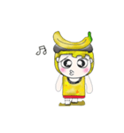 Mr. Mamoru. Banana Banana.^__^（個別スタンプ：16）