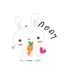 White Bunnie（個別スタンプ：23）