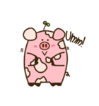 Mumu The chubby pig (English ver.)（個別スタンプ：5）