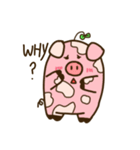 Mumu The chubby pig (English ver.)（個別スタンプ：9）